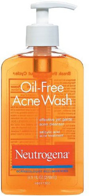 Neutrogena Oil-Free Acne Wash Face Wash(270 ml)