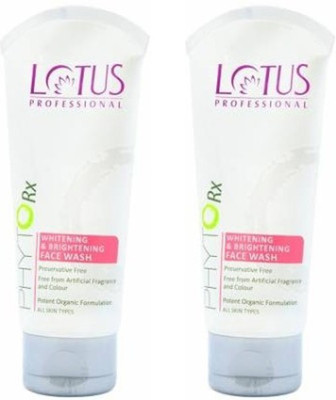 

Lotus Professional Phytorx Whitening And Brightening Face Wash Pack of 2 Face Wash(160 g)
