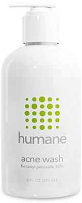 

Humane Benzoyl Peroxide 10% Acne Treatment Body & Face Wash(236.56 ml)