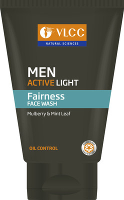 VLCC Men Active Light Face Wash(100 ml) available at flipkart for Rs.131