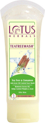 Lotus Teatreewash & Cinnamon Anti Acne Oil Control Face Wash(120 gm) Lotus Teatreewash & Cinnamon Anti Acne Oil Control Face Wash(120 gm)