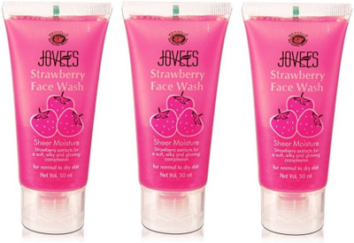 

Jovees Face Wash - Strawberry (Pack Of 3) Face Wash(150 ml)