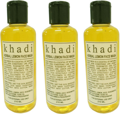 

Khadi Herbal Lemon face wash Face Wash(630 ml)