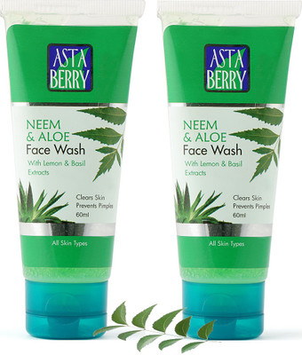 

Astaberry Neem & Aloe Pack of 2 Face Wash(200 g)