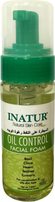 15% OFF on Inatur Herbals Oil Control Facial Foam Face Wash(150 ml) 15% OFF on Inatur Herbals Oil Control Facial Foam Face Wash(150 ml)