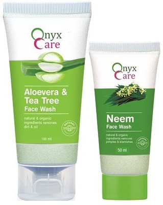 Onyx Care Aloevera & Tea Tree Face Wash(100 ml)