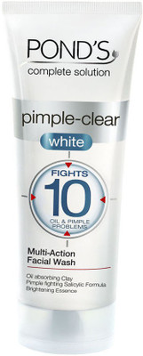 

Ponds Complete Solution Pimple Clear White Multi-Action Face Wash(100 g)