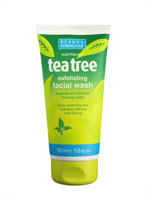 

Beauty Formulas Tea Tree exfoliating Face Wash(150 ml)