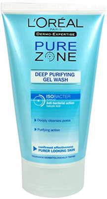 

L'Oreal Paris Pure Zone Deep Purifying Gel Wash Imported Face Wash(151 ml)