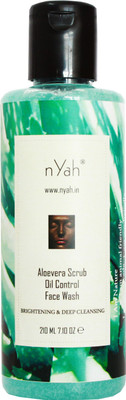 Nyah Aloevera Scrub Oil Control Face Wash(210 ml) Nyah Aloevera Scrub Oil Control Face Wash(210 ml)