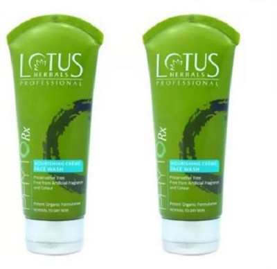 Lotus Professional Nourishing Creme  Pack of 2  Face Wash(160 ml)