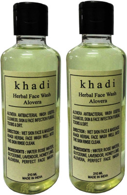 

Khadi Herbal Aloevera Face Wash(420 ml)