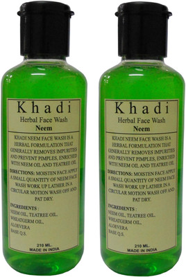 

Khadi Herbal Neem ( Twin ) Face Wash(420 ml)