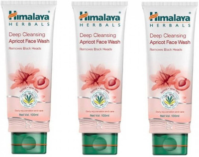 

Himalaya Deep Cleansing Apricot (Pack of 3) Face Wash(300 ml)