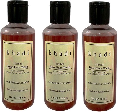 

Khadi Herbal Rose face ( Praben & Sulphate Free ) Face Wash(630 g)