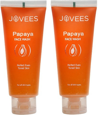

Jovees Papya Face Wash Pack of 2 Face Wash(50 ml)