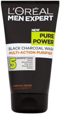 

L'Oreal Paris Men Expert Black Charcoal Multi action Purifier Face Wash(150 ml)