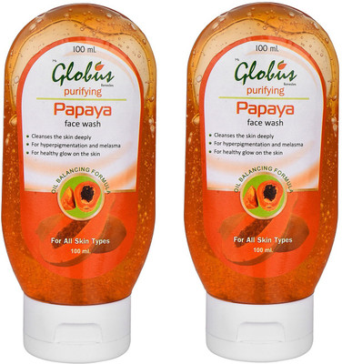 

Globus Papaya(pack of 2) Face Wash(200 ml)