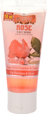 

Ovin Herbal Gentle Face Wash Facial Soft Cleanser-Rose Face Wash(70 ml)