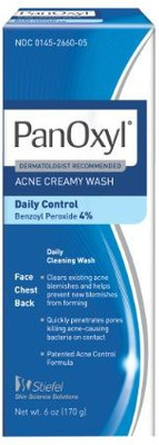 

Panoxyl Panoxyl 4 Acne Creamy Wash, 6-Ounce Face Wash(170 g)