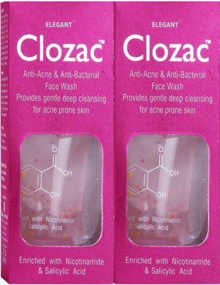 Clozac Anti-Acne & Anti-Bacterial Face Wash(120 ml)