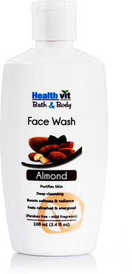 

HealthVit Almond Face Wash(100 ml)