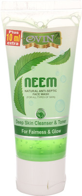 Ovin Herbal Gentle Face Wash Facial Soft Cleanser-Neem Face Wash(70 ml)