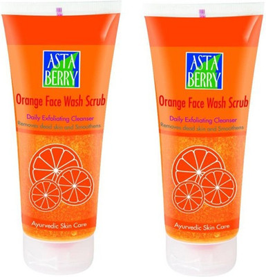 

Astaberry Orange Scrub Pack of 2 Face Wash(200 g)