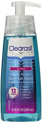 

Clearasil Ultra Rapid Action Acne Treatment Face Wash Gel Face Wash(200.4846 ml)