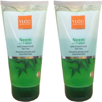 

VLCC Neem With Chamomile & Tea Tree (Pack of 2) Face Wash(300 ml)