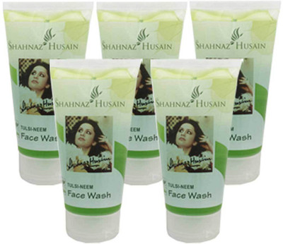 

Shahnaz Husain Tulsi-Neem 50 Gm(Pack of 5) Face Wash(250 g)