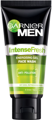 Garnier Men Intense Fresh Energising Gel Face Wash(100 g) available at flipkart for Rs.175