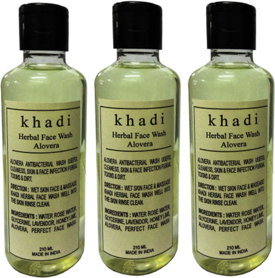 

Khadi Herbal Aloevera Face Wash(630 ml)