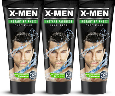 

X-Men Instant Fairness 150 g(Pack of 3 x 50 gm) Face Wash(150 g)
