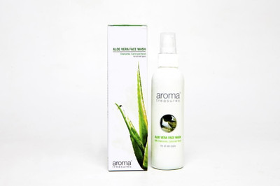 6% OFF on AROMA TREASURES Aloe Vera Face Wash(100 ml) 6% OFF on AROMA TREASURES Aloe Vera Face Wash(100 ml)