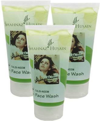 Shahnaz Husain Tulsi-Neem 50 Gm(Pack of 3) Face Wash(150 g)