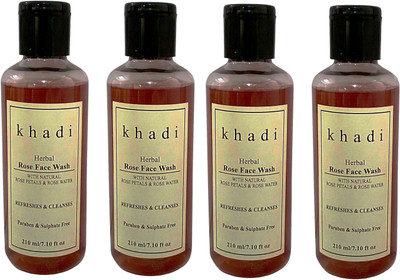 

Khadi Herbal Rose face ( Praben & Sulphate Free ) Face Wash(440 g)