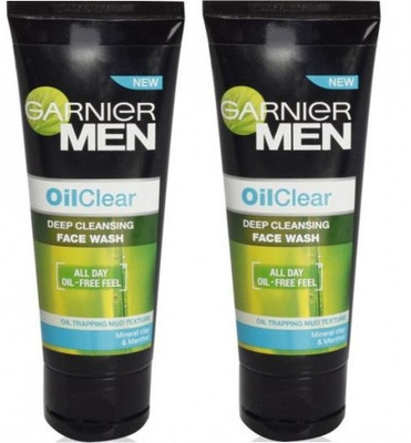 

Garnier Men Oil Clear (Pack of 2) Face Wash(200 g)