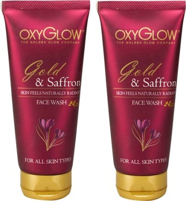 

Oxyglow Gold & Saffron Pack of 2 Face Wash(200 g)