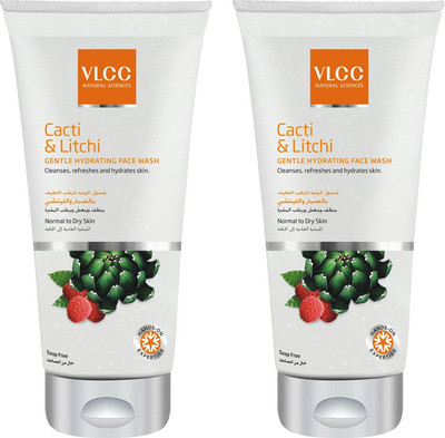 

VLCC Cacti & Litchi Gentle Hydrating (Pack of 2) Face Wash(300 ml)