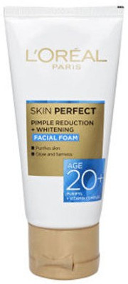 

L'Oreal Paris Perfect Piple Reduction Whitening Facial Foam 20+ Face Wash(50 g)