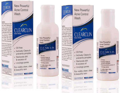West Coast Clearclin Acne Treatment Lotion (Pack of 2)(120 ml) West Coast Clearclin Acne Treatment Lotion (Pack of 2)(120 ml)