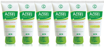 

Acnes Creamy Wash (Pack of 6) Face Wash(300 g)