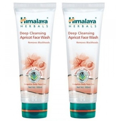 HIMALAYA Deep Cleansing Apricot - (Pack of 2) Face Wash(200 ml)