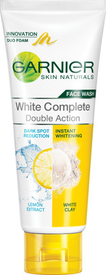 

Garnier Skin Naturals White Complete Double Action Face Wash(100 ml)