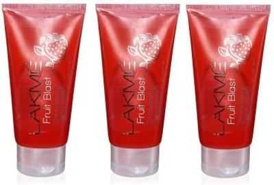 

Lakme Fruit Blast Face Wash Strawberry (Pack of 3) Face Wash(300 g)