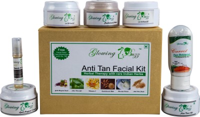Glowing Buzz Anti Tan Facial Kit(7 x 40 g)