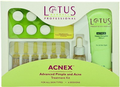 LOTUS Professional Acnex Advanced Pimple & Acne Treatment Kit(4 x 60 g)