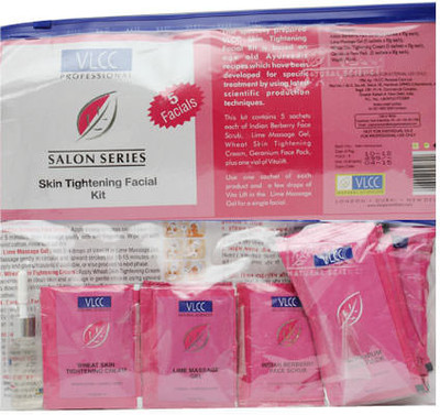 

VLCC Salon Series Skin Tightening Facial Kit 210 g(Set of 5)