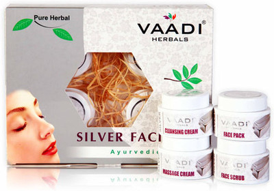 

Vaadi Herbals Anti Pollution Silver Facial Kit 70 g(Set of 4)